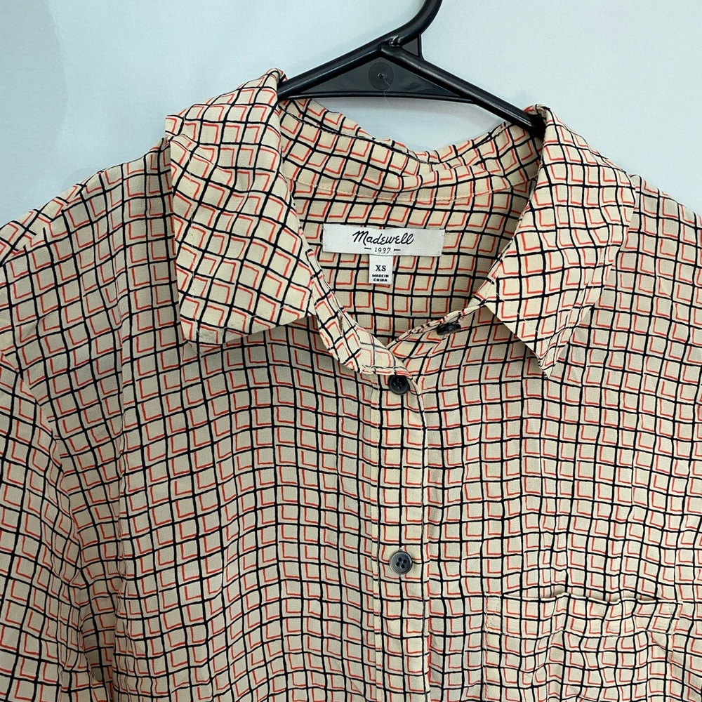 Madewell Checkered Button Down - image 2